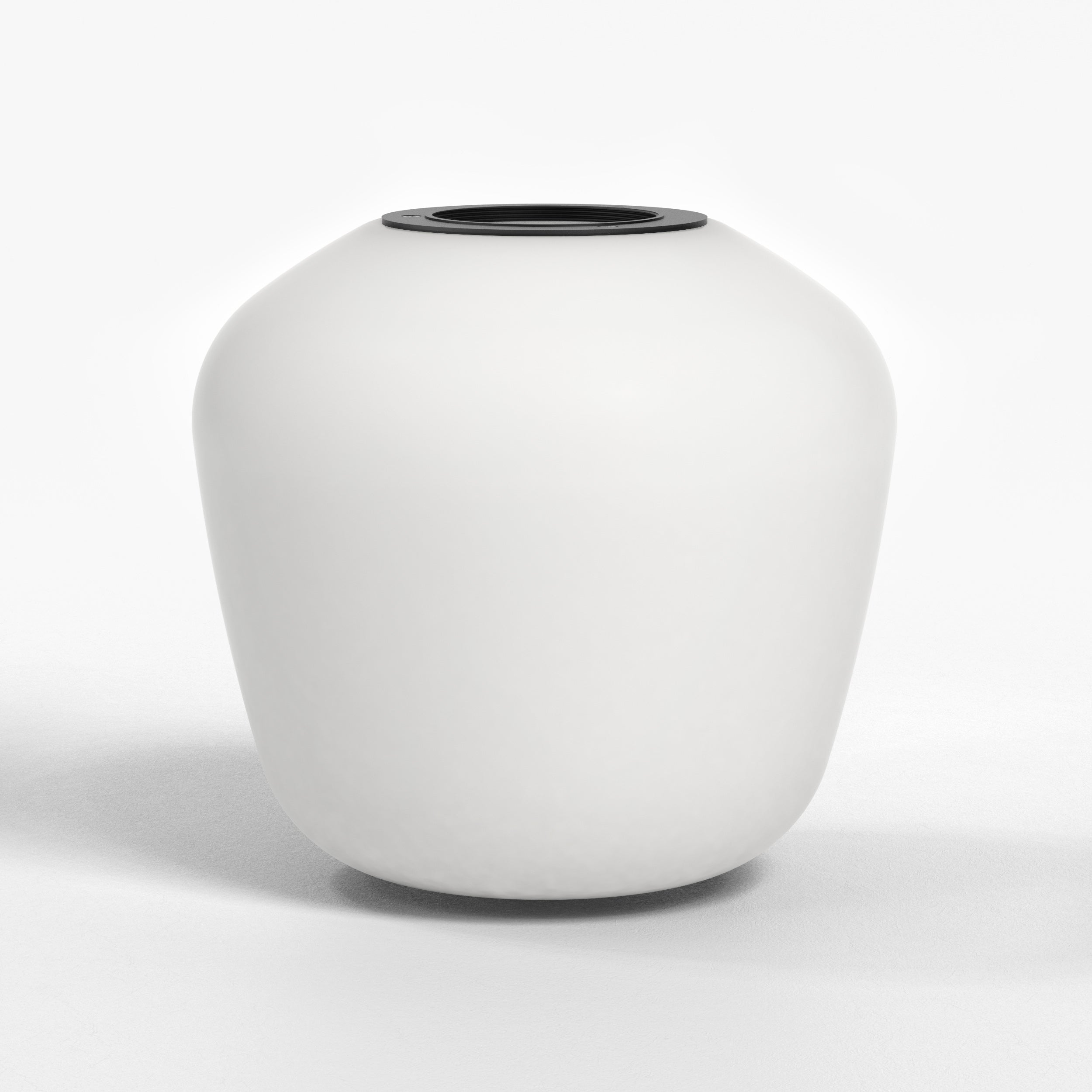Astro Nara Taper Glass Shade in White (Opal)