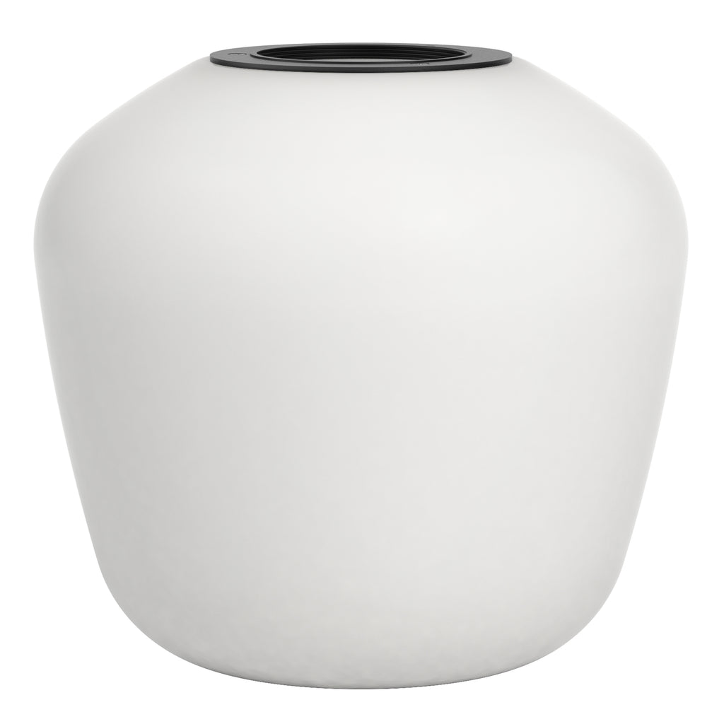 Astro Nara Taper Glass Shade in White (Opal)