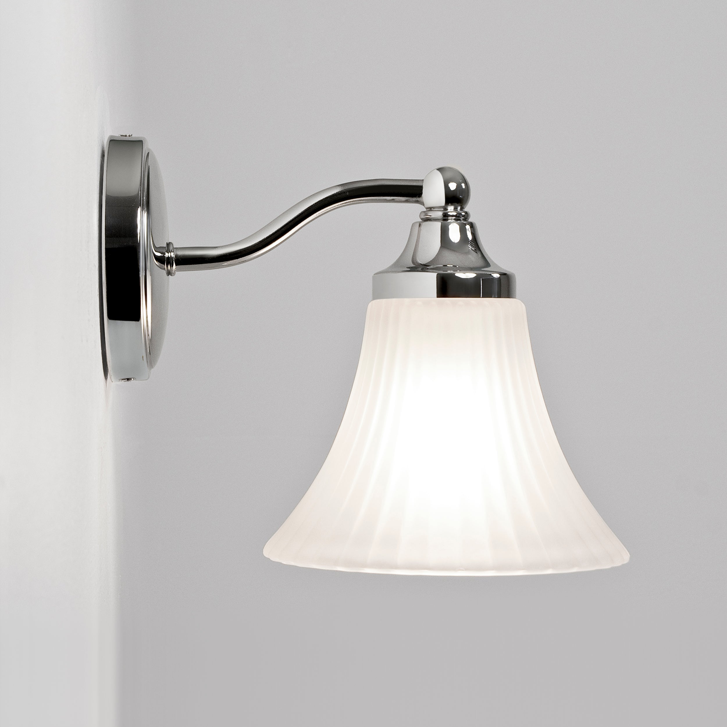 Astro Nena Bathroom Wall Light in Polished Chrome