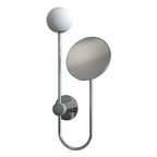 Astro Orb Bathroom Magnifying Mirror in Polished Chrome
