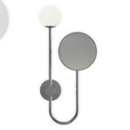 Astro Orb Bathroom Magnifying Mirror in Polished Chrome
