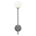 Astro Orb Single Bathroom Wall Light in Polished Chrome