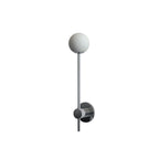 Astro Orb Single Bathroom Wall Light in Polished Chrome