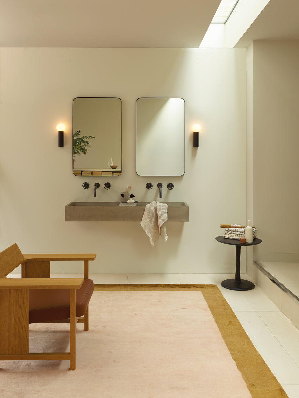 Astro Ortona Bathroom Wall Light in Matt Black