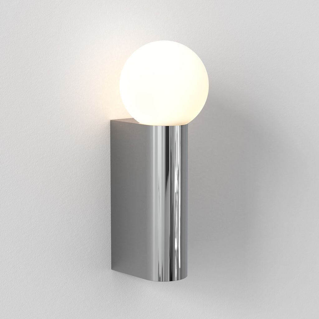 Astro Ortona Bathroom Wall Light in Polished Chrome