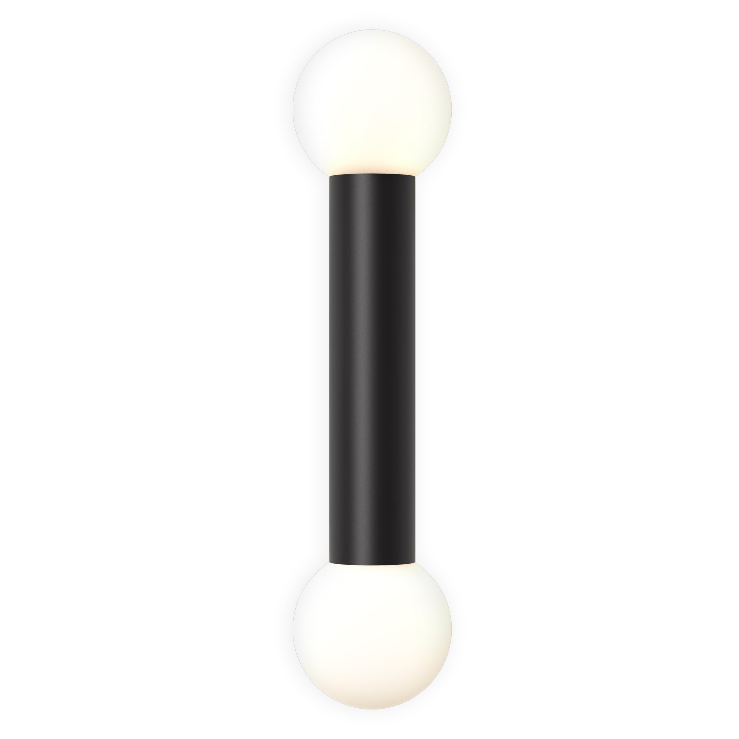 Astro Ortona Twin Bathroom Wall Light in Matt Black