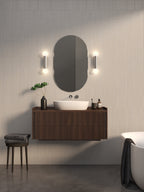 Astro Ortona Twin Bathroom Wall Light in Polished Chrome