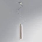 Astro Osca 400 Round Pendant Light in Plaster