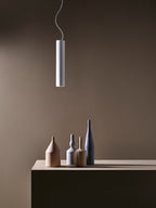 Astro Osca 400 Round Pendant Light in Plaster