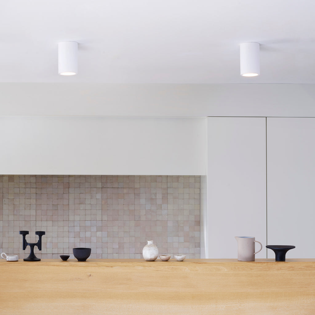 Astro Osca Round 200 Downlight in Plaster