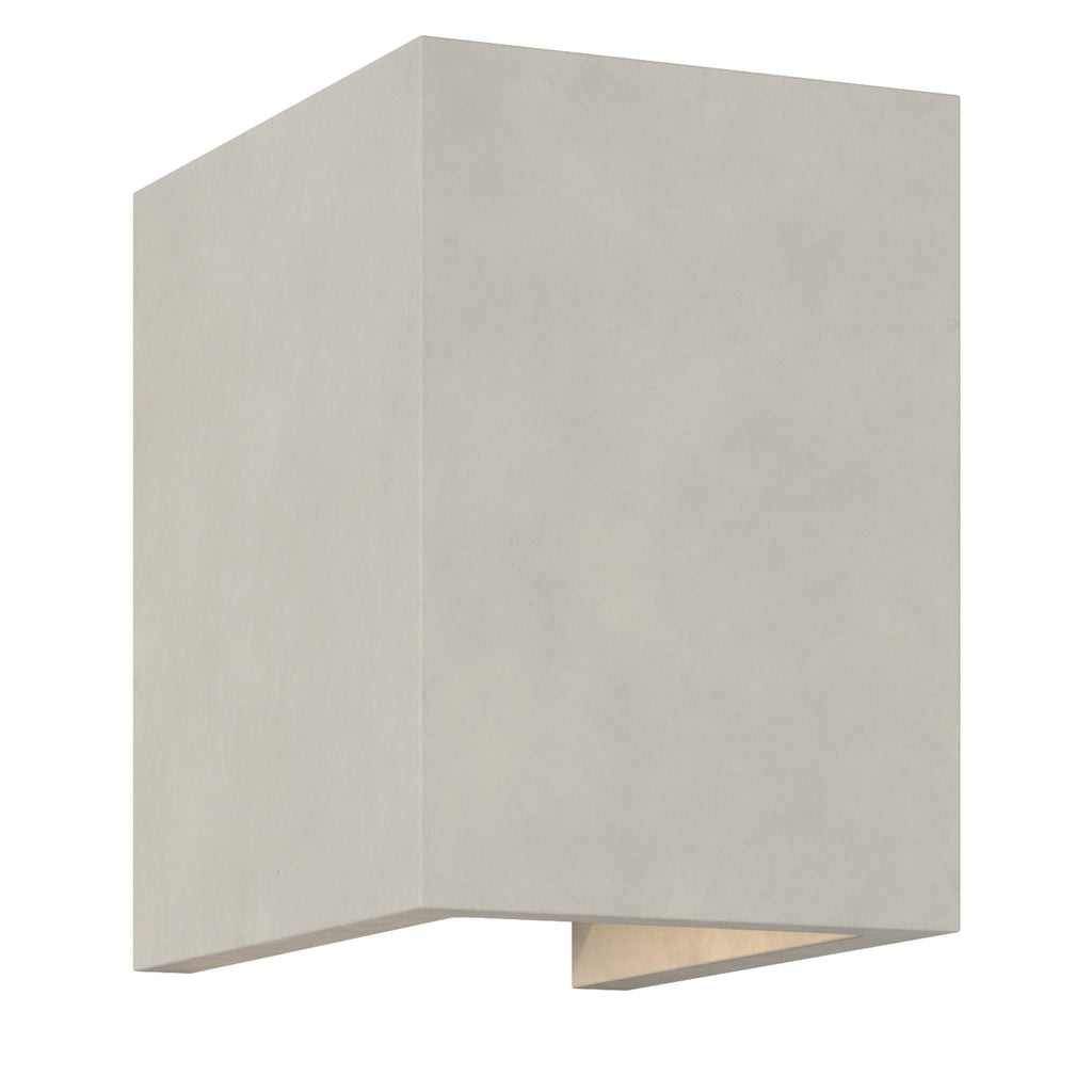 Astro Oslo 120 LED Coastal Wall Light in Matt Concrete IP65