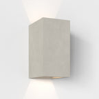Astro Oslo 160 LED Coastal Wall Light in Matt Concrete IP65