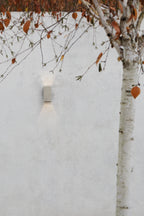 Astro Oslo 160 LED Coastal Wall Light in Matt Concrete IP65