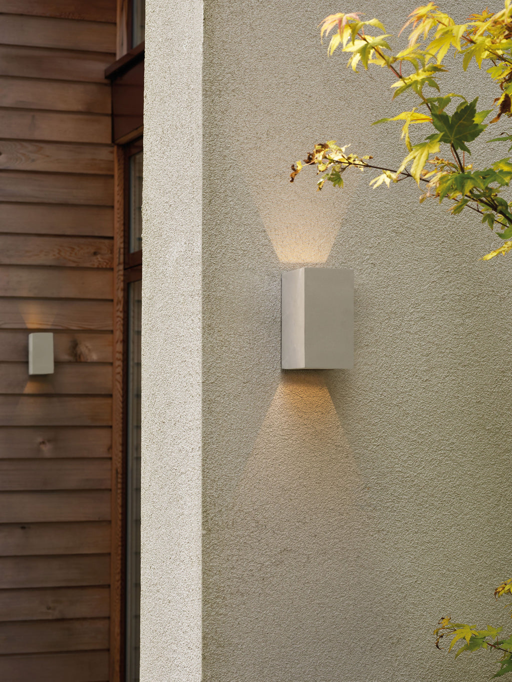 Astro Oslo 160 LED Coastal Wall Light in Matt Concrete IP65