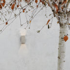 Astro Oslo 160 LED Coastal Wall Light in Matt Concrete IP65