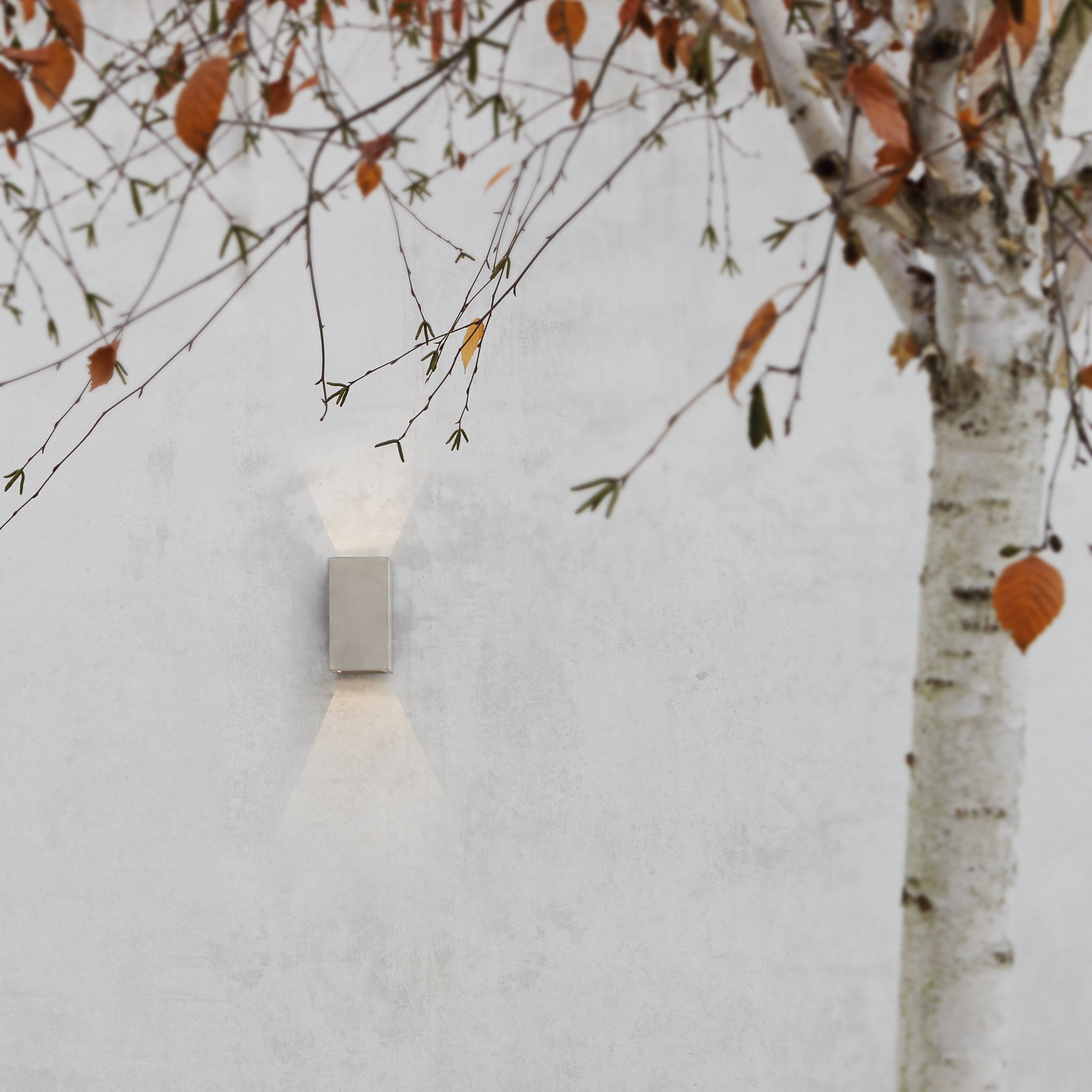 Astro Oslo 160 LED Coastal Wall Light in Matt Concrete IP65