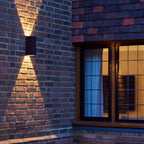 Astro Oslo 255 LED Outdoor Wall Light in Textured Black IP65
