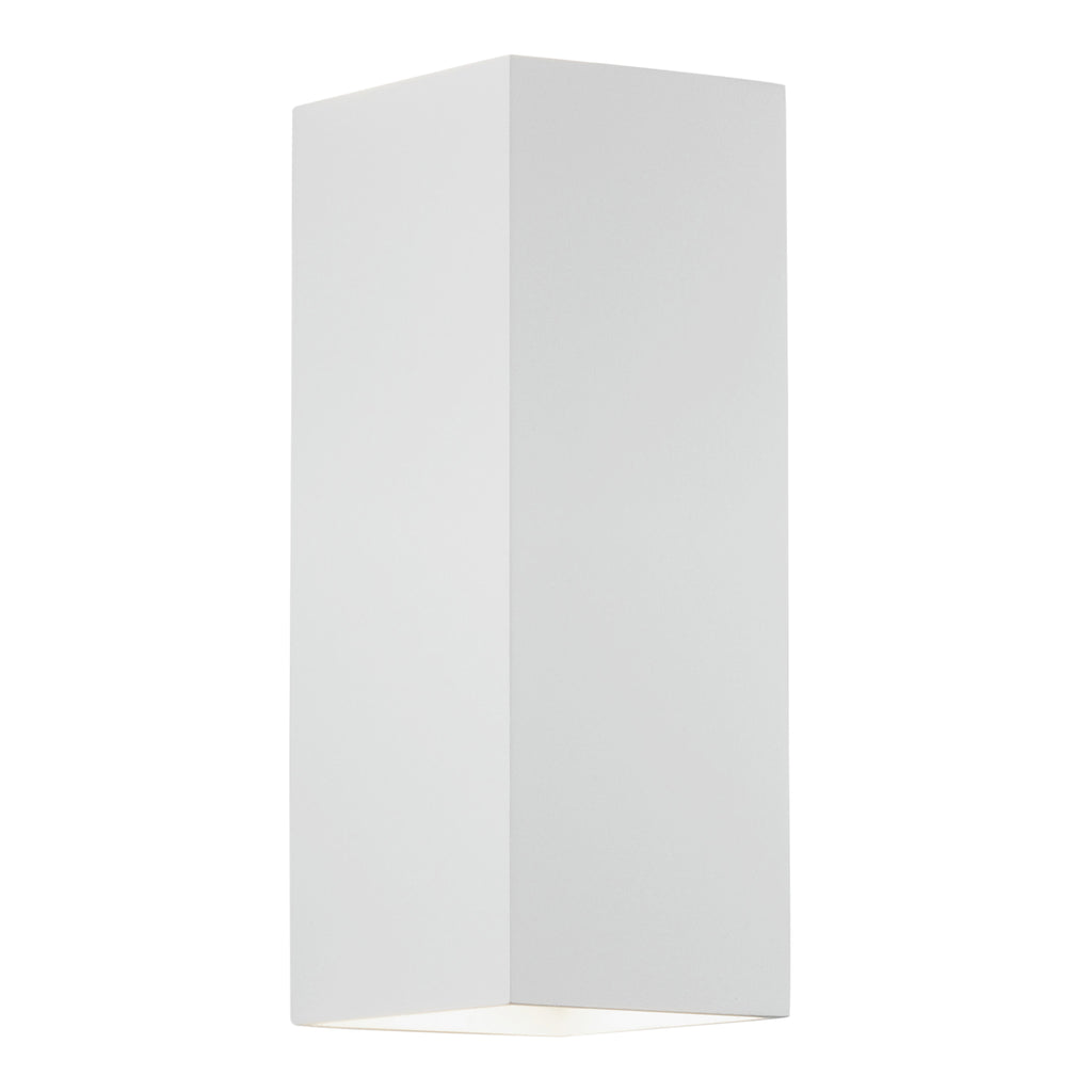 Astro Oslo 255 LED Outdoor Wall Light in Textured White IP65