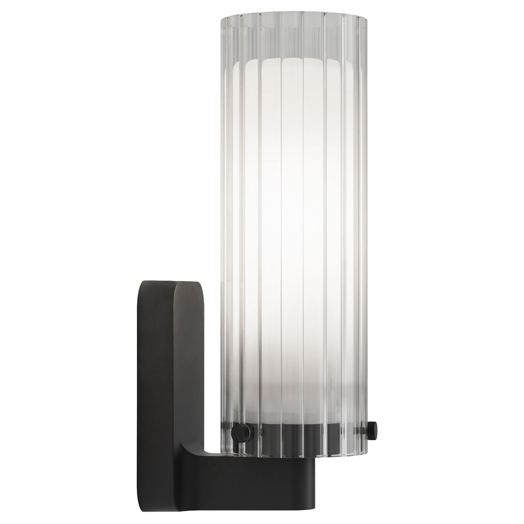 Astro Ottavino Bathroom Wall Light in Matt Black