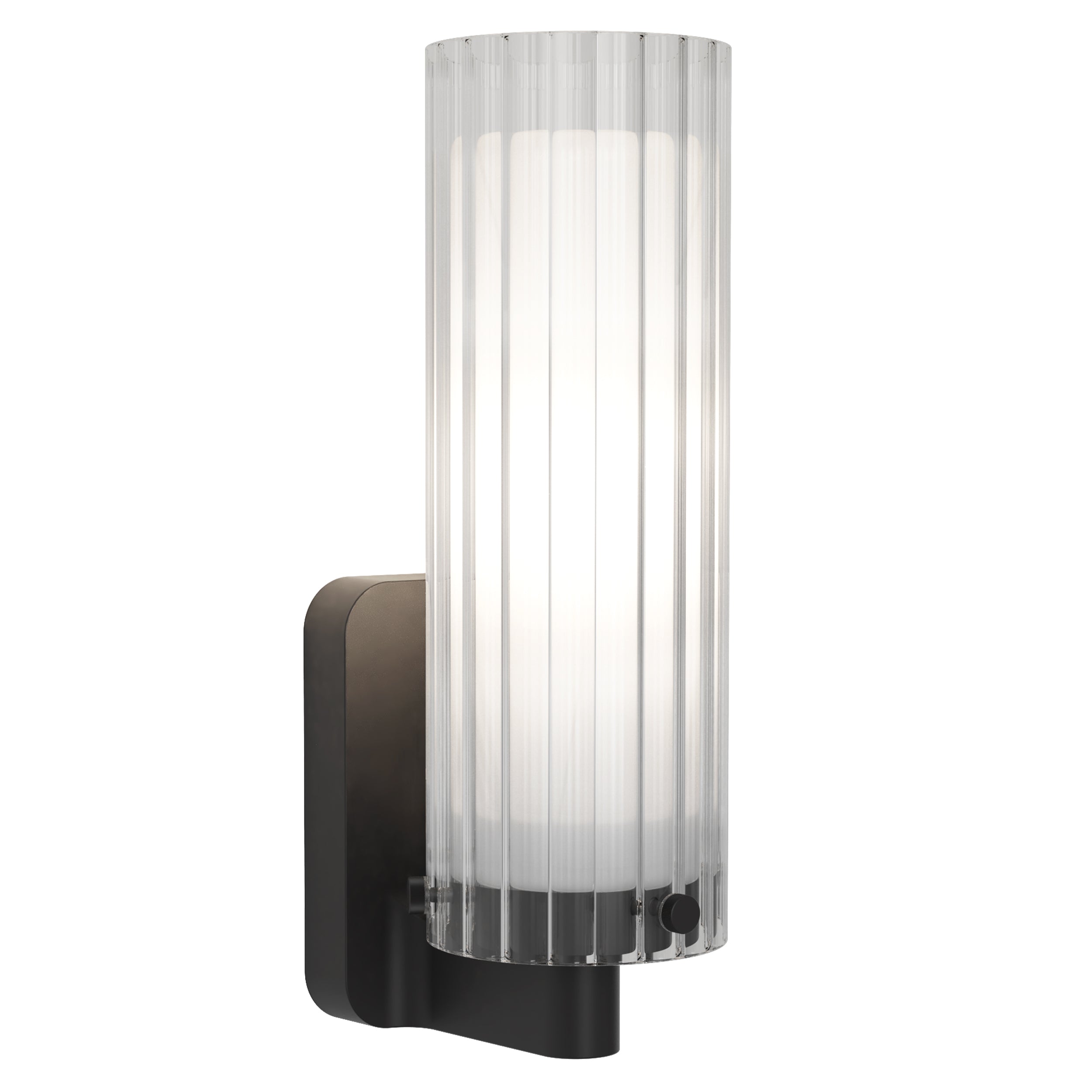 Astro Ottavino Bathroom Wall Light in Matt Black