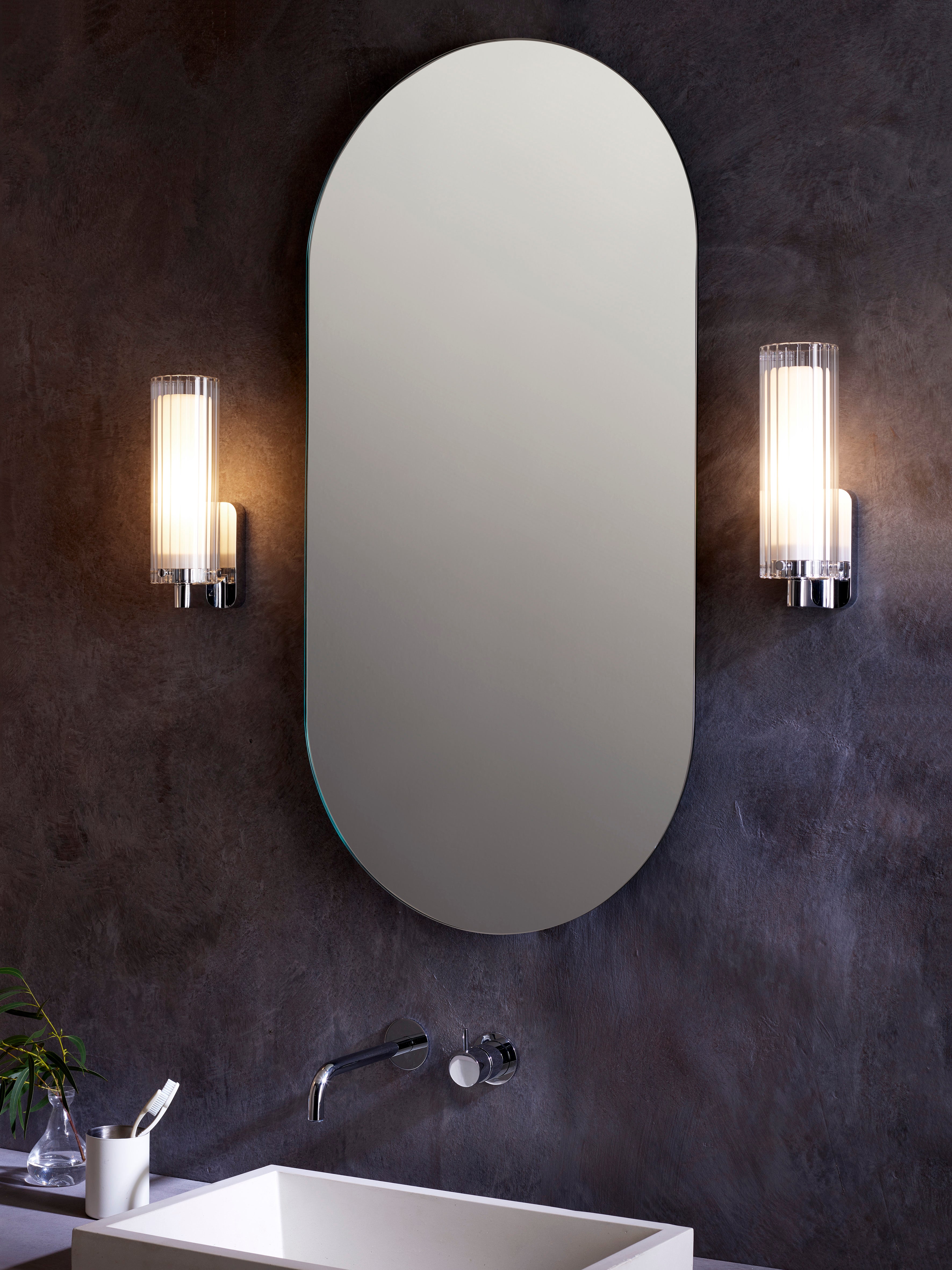Astro Ottavino Bathroom Wall Light in Polished Chrome