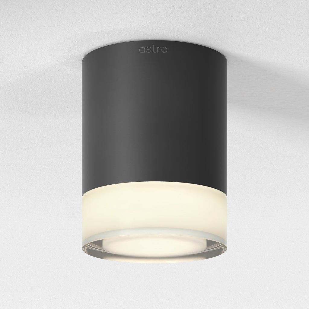 Astro Ottawa Bathroom Downlight in Matt Black IP65