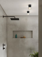 Astro Ottawa Bathroom Downlight in Matt Black IP65