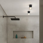 Astro Ottawa Bathroom Downlight in Matt Black IP65