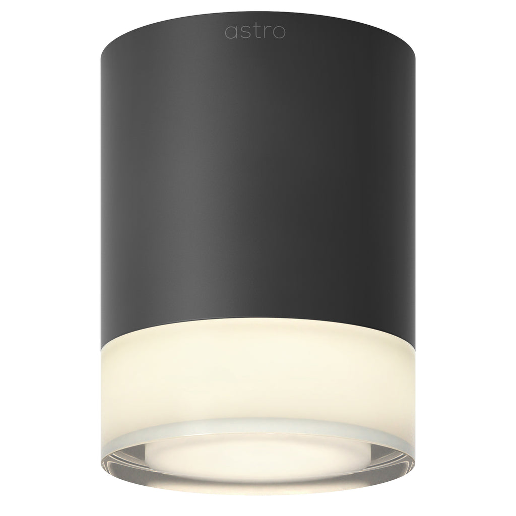 Astro Ottawa Bathroom Downlight in Matt Black IP65