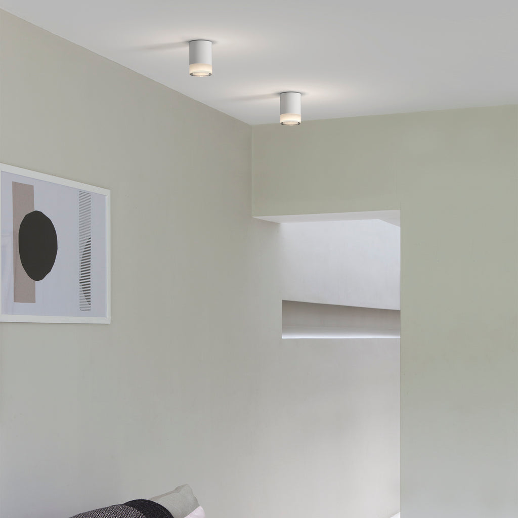 Astro Ottawa Bathroom Downlight in Matt White IP65