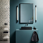 Astro Palermo 900 Bathroom Wall Light in Matt Black