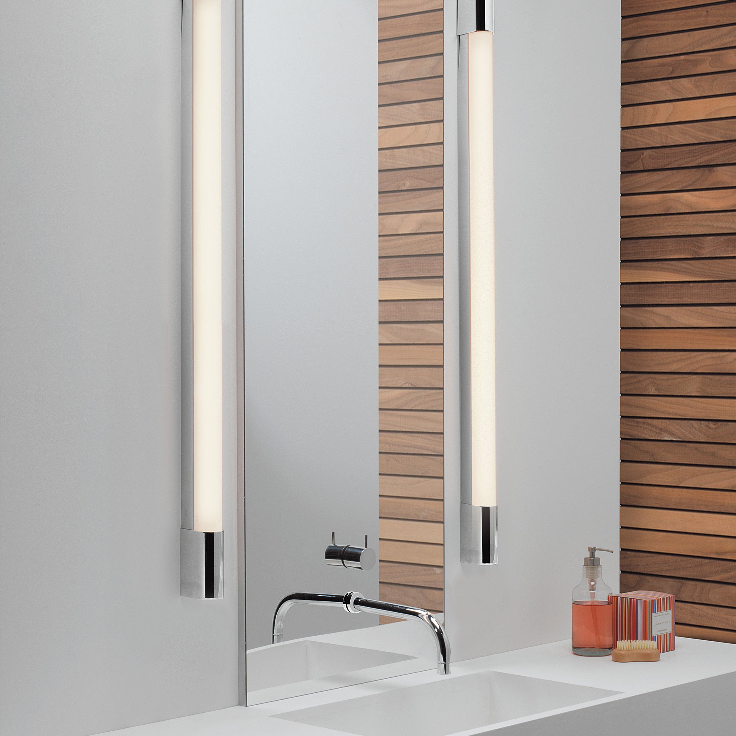 Astro Palermo 900 LED Bathroom Wall Light in Polished Chrome