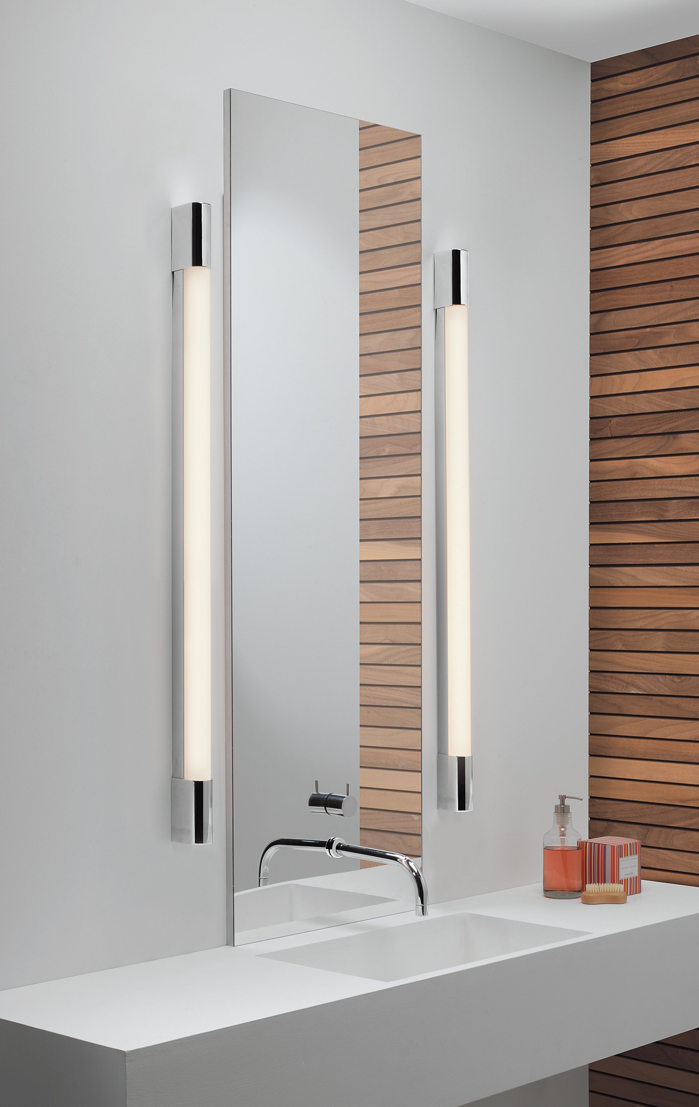 Astro Palermo 900 LED Bathroom Wall Light in Polished Chrome