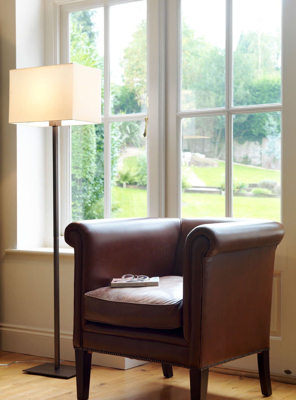Astro Park Lane Floor Indoor Floor Lamp in Bronze SHADE NOT INCLUDED