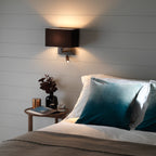 Astro Park Lane Reader LED Reading Light in Bronze without Shade