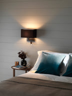 Astro Park Lane Reader LED Reading Light in Bronze without Shade