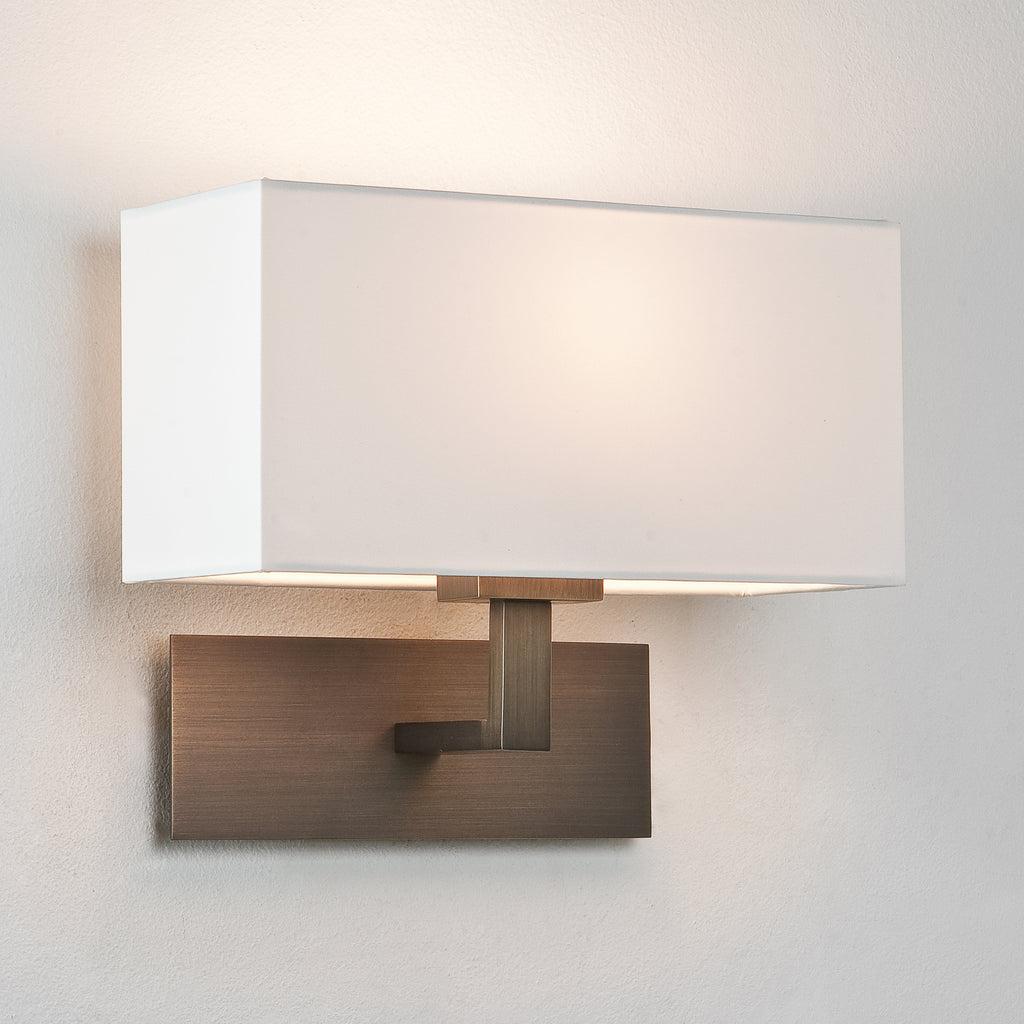 Astro Park Lane Wall Light in Bronze Requires Shade