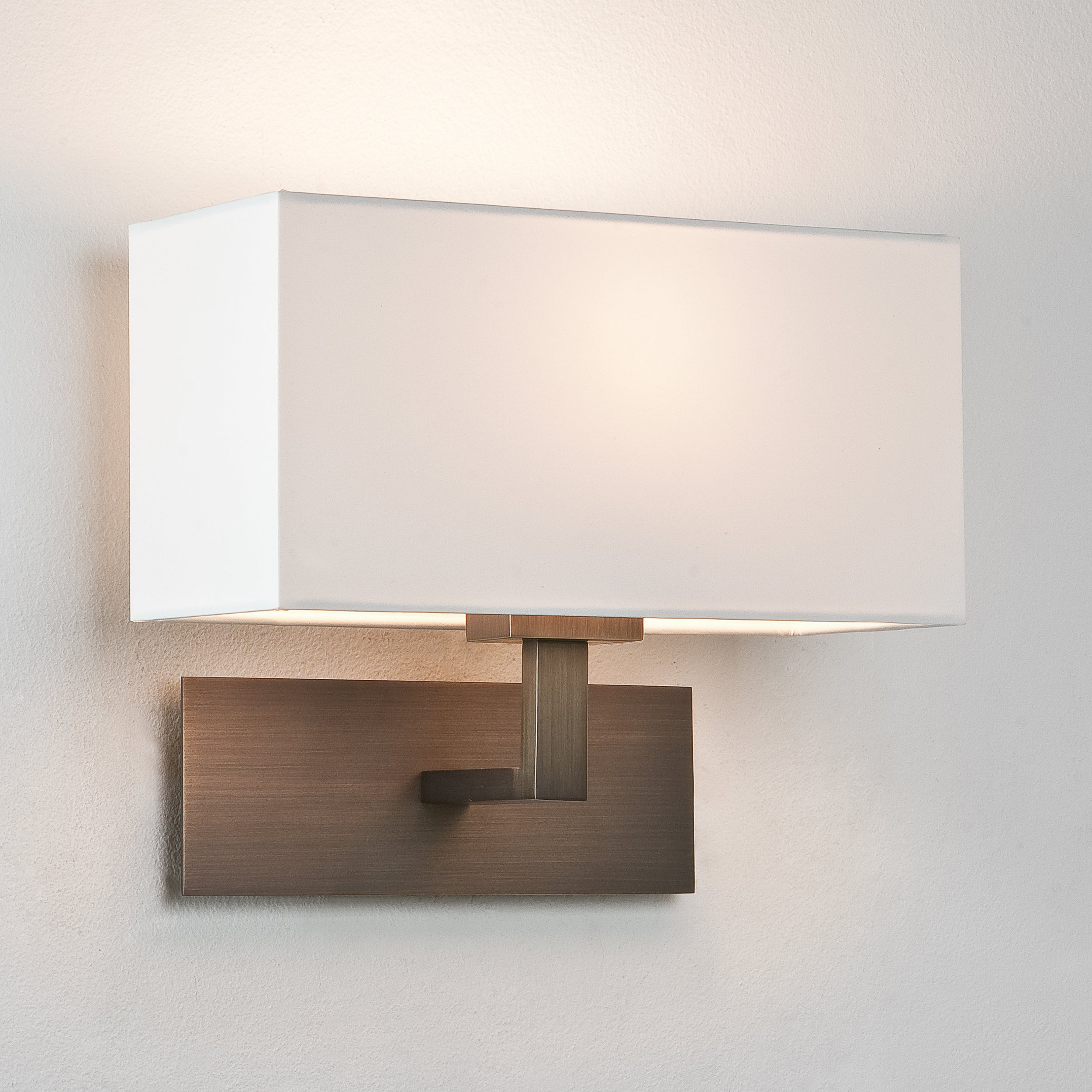Astro Park Lane Wall Light in Bronze Requires Shade