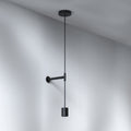 Astro Pendant Suspension Kit 3 in Matt Black