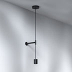 Astro Pendant Suspension Kit 3 in Matt Black