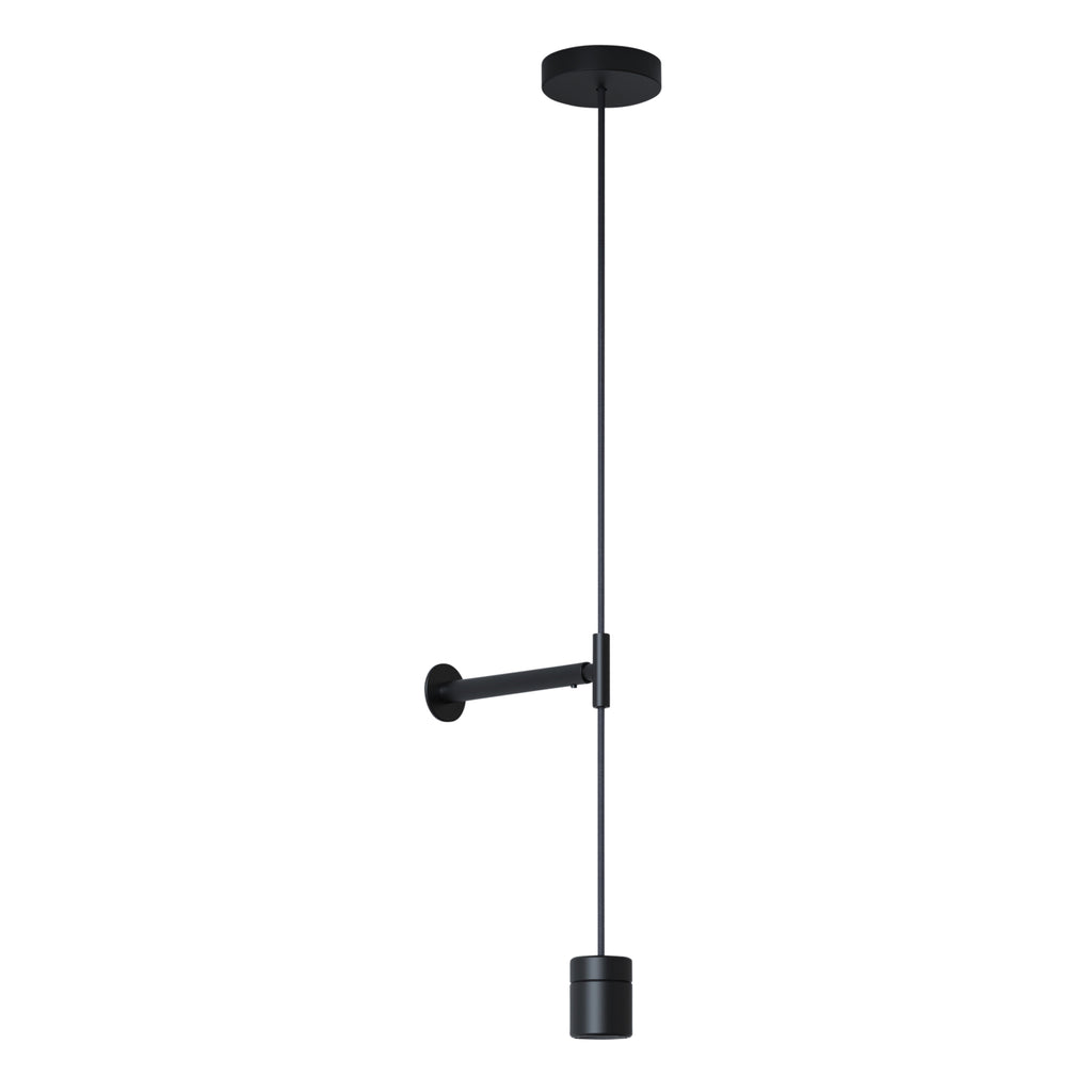 Astro Pendant Suspension Kit 3 in Matt Black