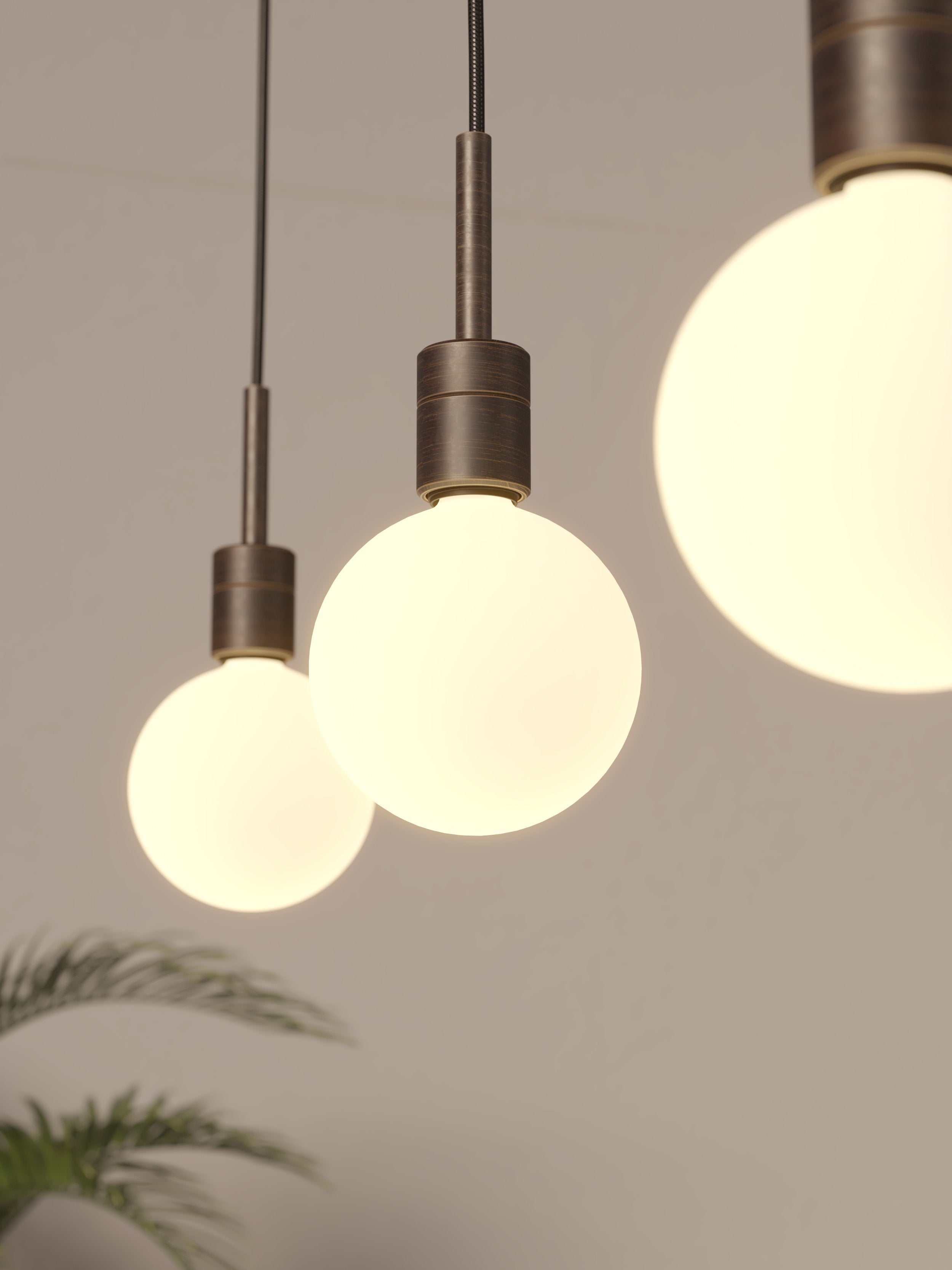 Astro Pendant Suspension Kit 4 in Bronze