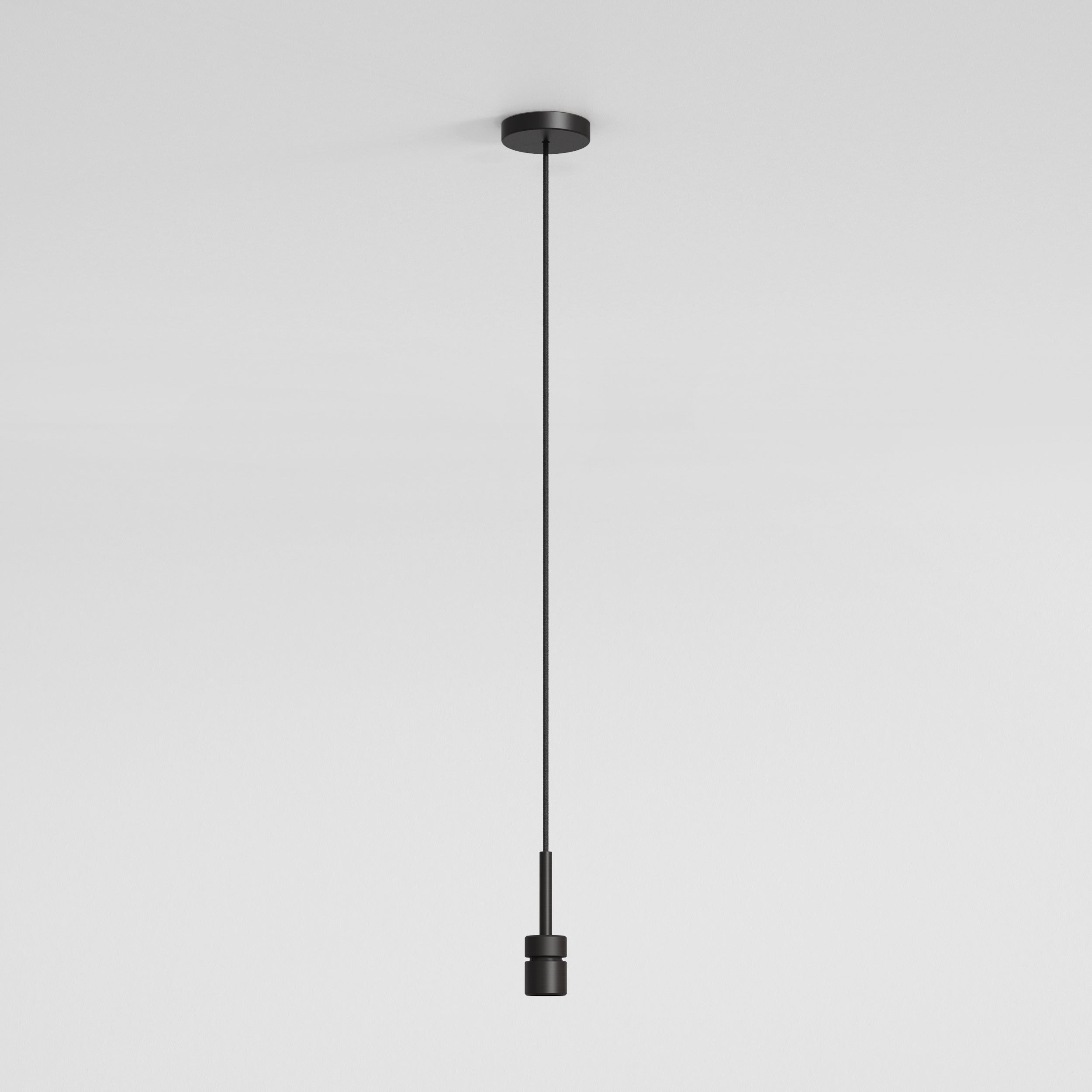 Astro Pendant Suspension Kit 4 in Matt Black