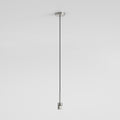 Astro Pendant Suspension Kit 4 Knurled in Matt Nickel