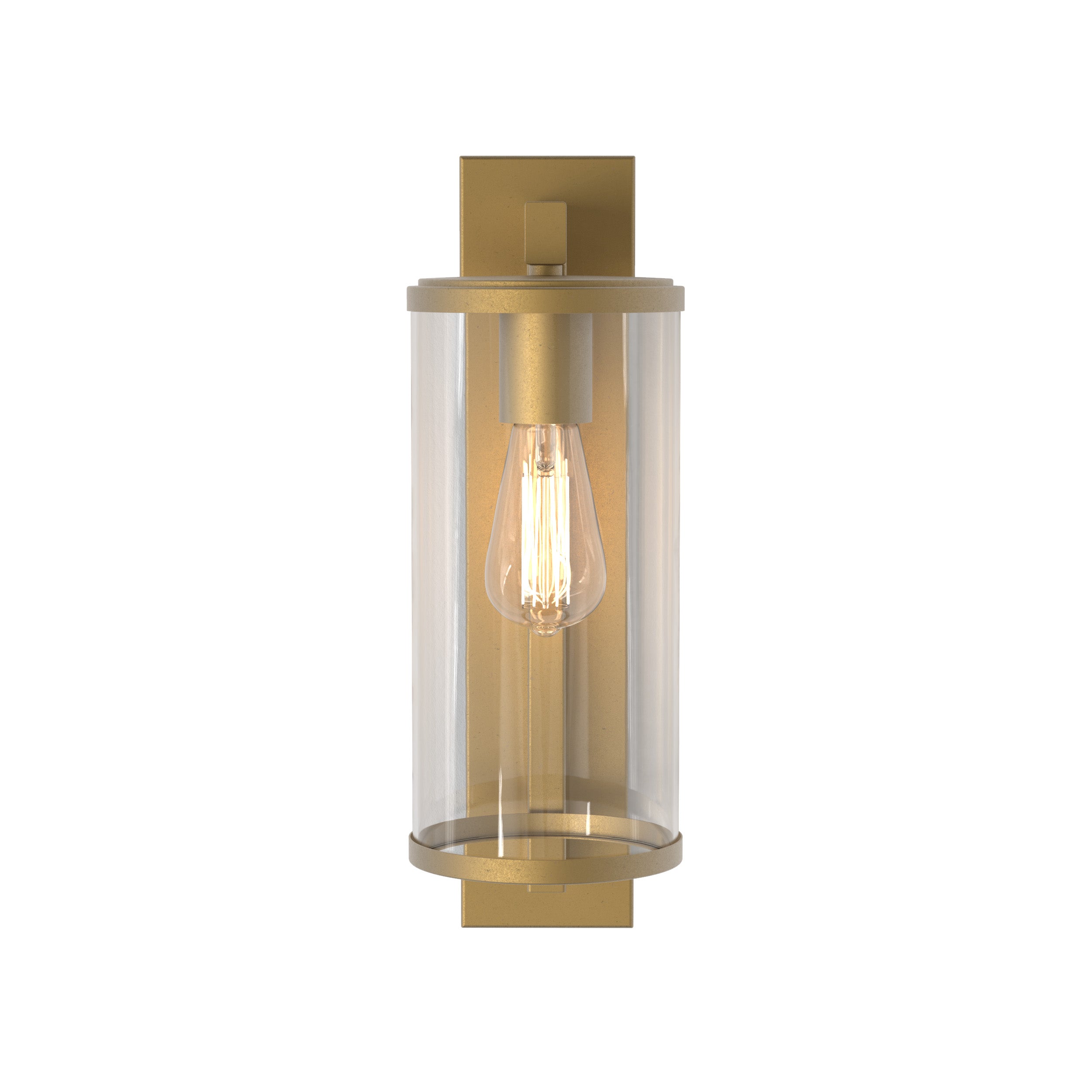Astro Pimlico 400 Outdoor Porch Wall Light in Antique Brass