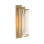 Astro Pimlico 500 Outdoor Porch Wall Light in Antique Brass