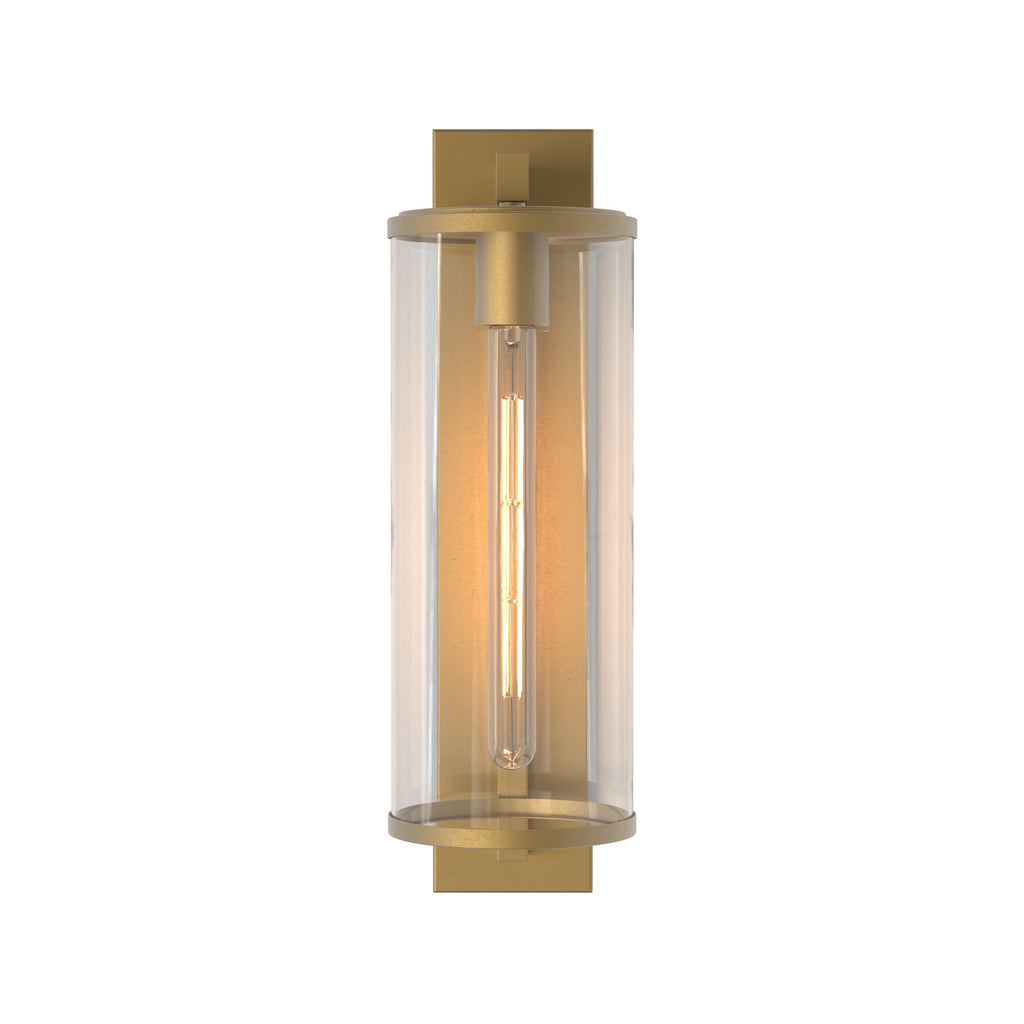 Astro Pimlico 500 Outdoor Porch Wall Light in Antique Brass