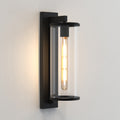 Astro Pimlico 500 Outdoor Porch Wall Light in Textured Black
