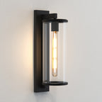 Astro Pimlico 500 Outdoor Porch Wall Light in Textured Black
