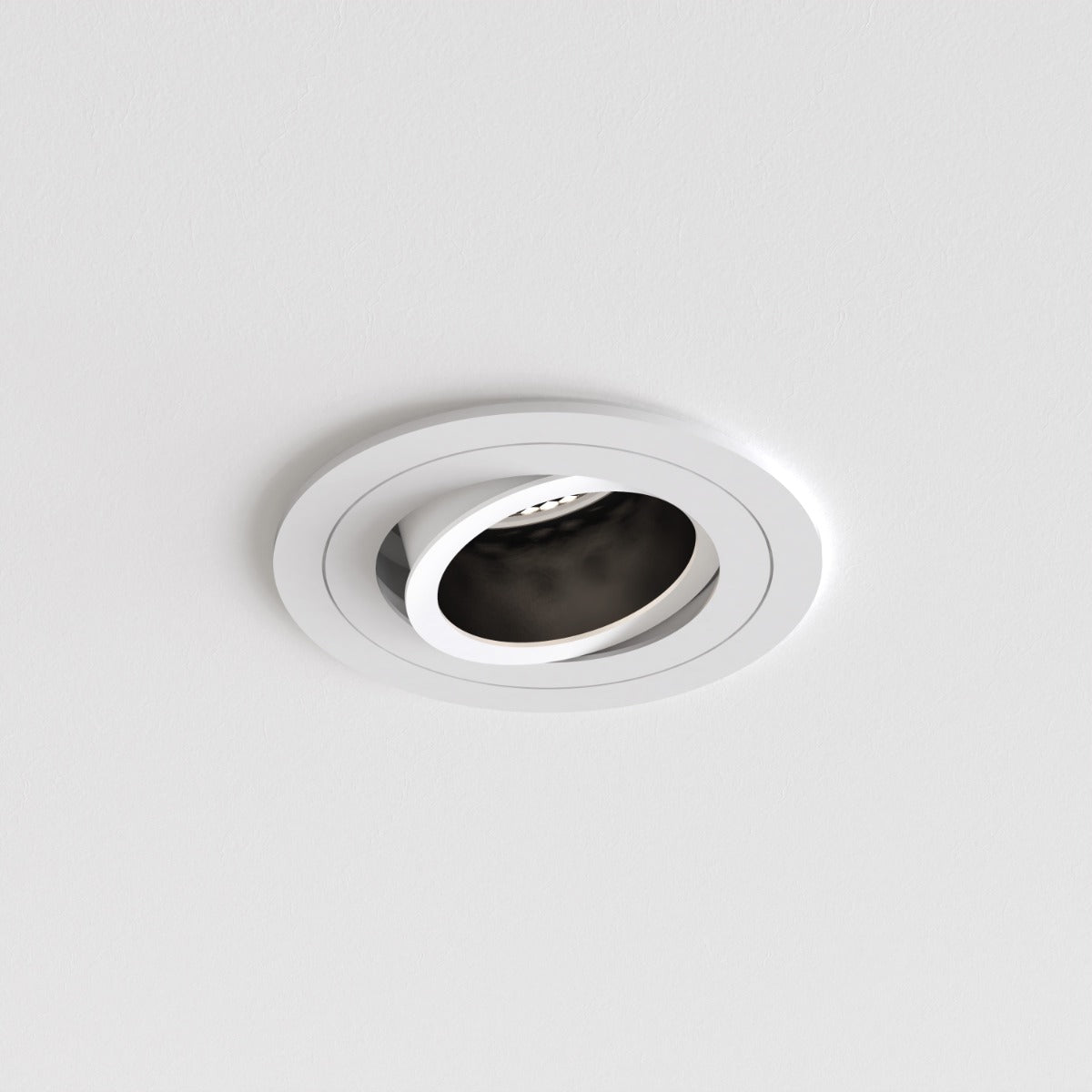 Astro Pinhole Slimline Round Adjustable Fire-Rated Downlight in Matt White 1434003 - Pack of 12 £25.60 each